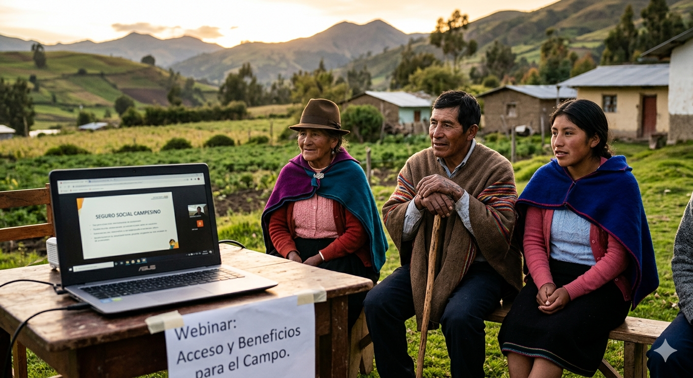 Webinar: Seguro social campesino